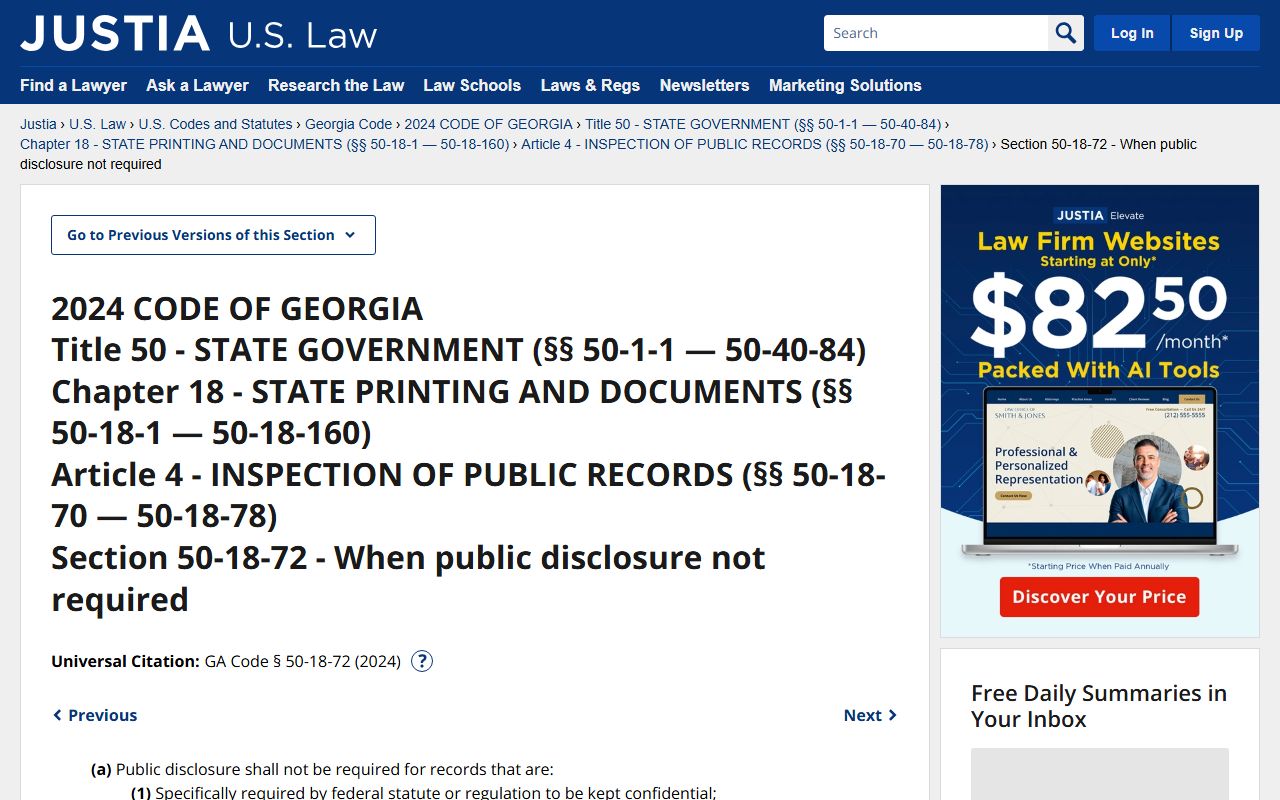 Washington County court records Georgia public record exemptions