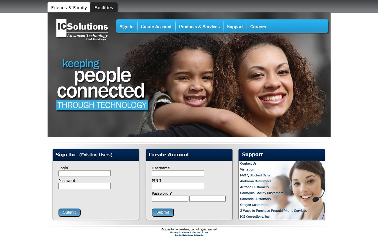 IC Solutions video visitation service used for Washington County jail visits